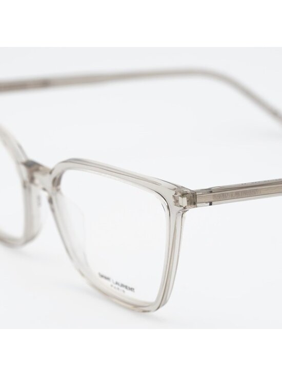 Saint Laurent SL669 001 Eyeglasses Shiny Beige 54mm Cat Eye Frame main image 6